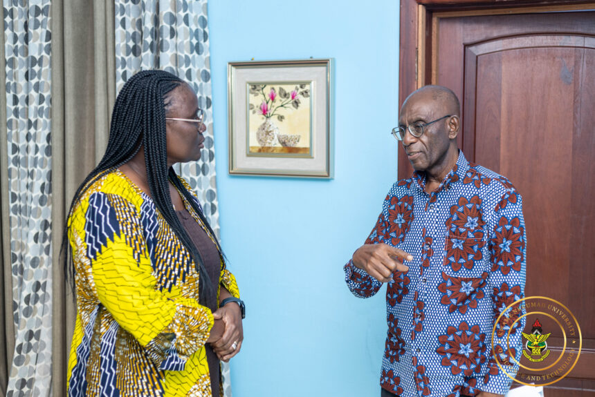 A Visit From The Vice-Chancellor Of KNUST