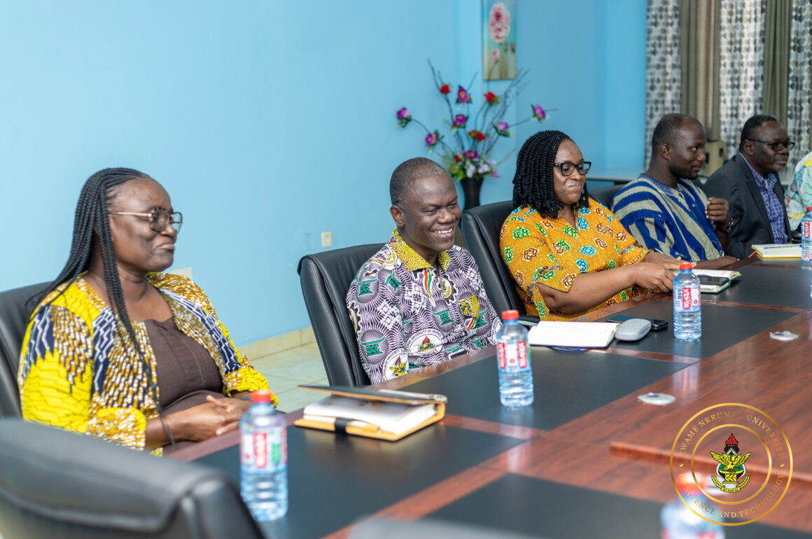 A Visit From The Vice-Chancellor Of KNUST