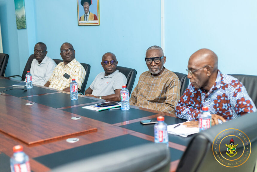 A Visit From The Vice-Chancellor Of KNUST