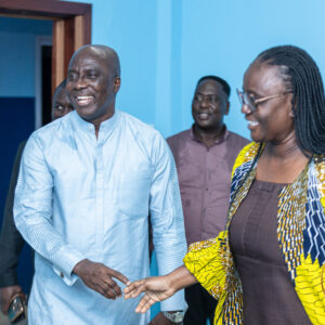 A Visit From The Vice-Chancellor Of KNUST