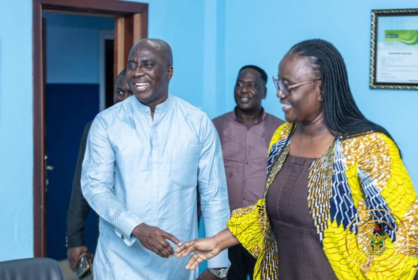 A Visit From The Vice-Chancellor Of KNUST