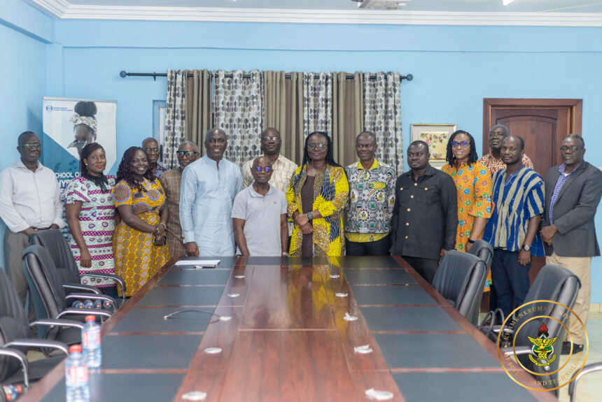 A Visit From The Vice-Chancellor Of KNUST