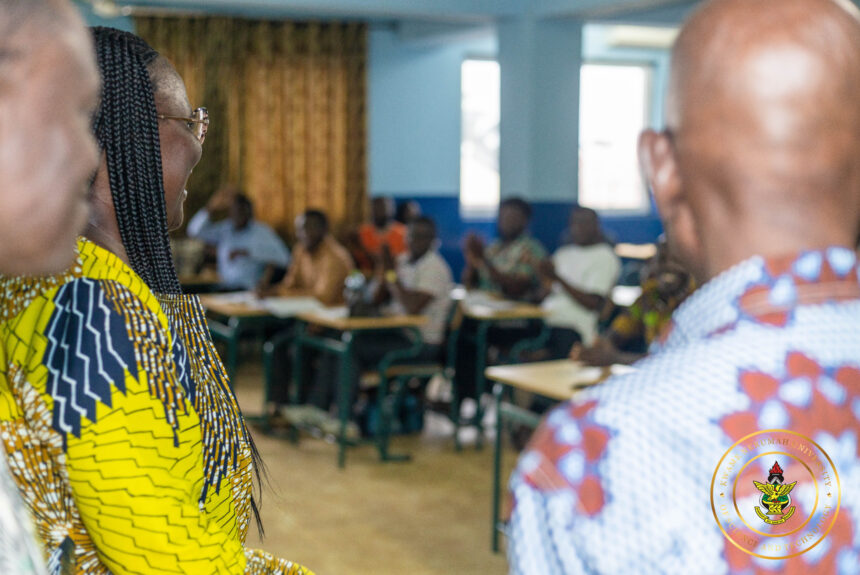 A Visit From The Vice-Chancellor Of KNUST